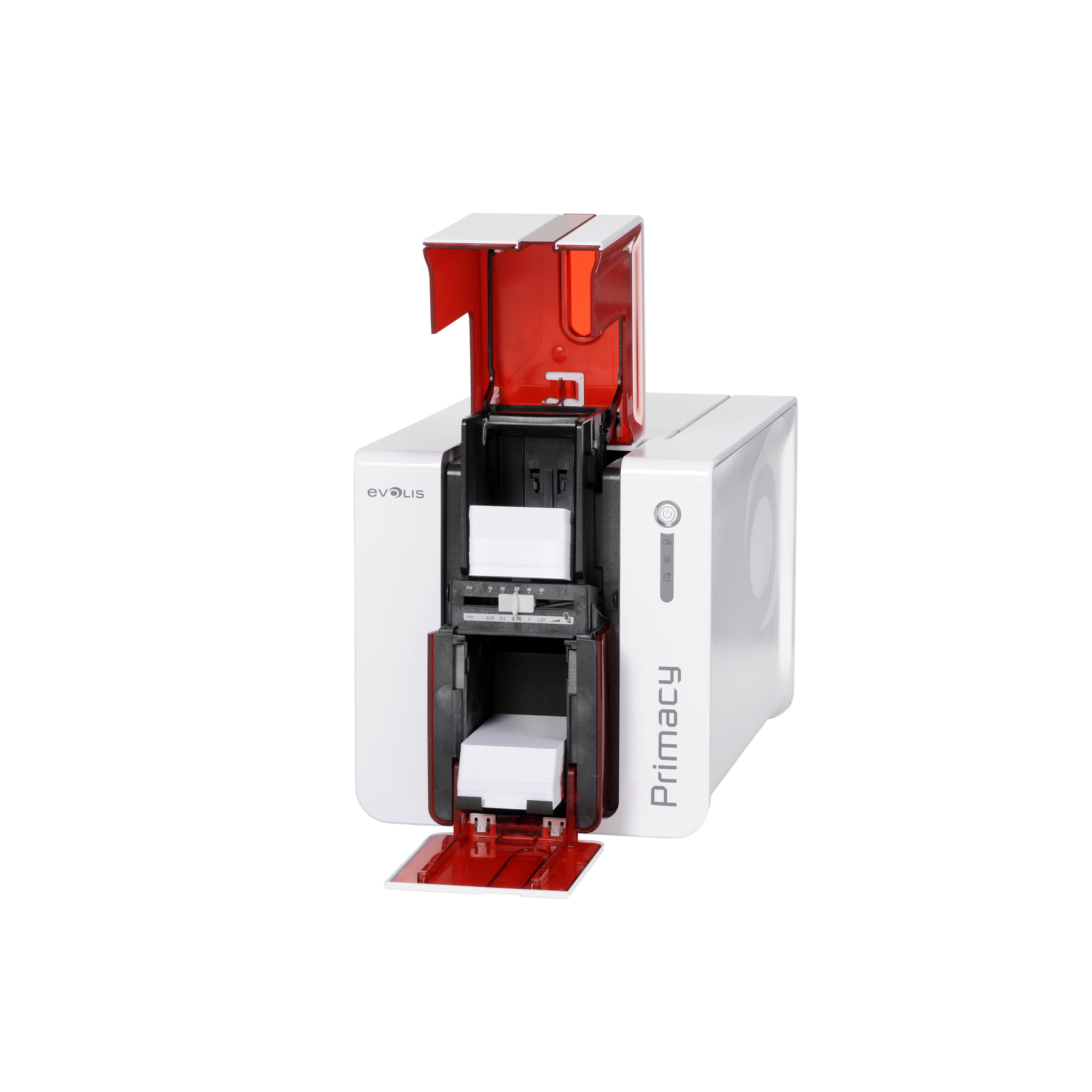 evolis primacy 2 sided printer